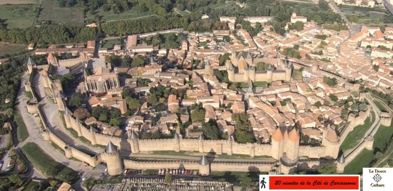 La Douce Cathare Carcassonne Exterior foto